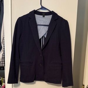 J. Crew Women's Navy Blazer, Size Small
